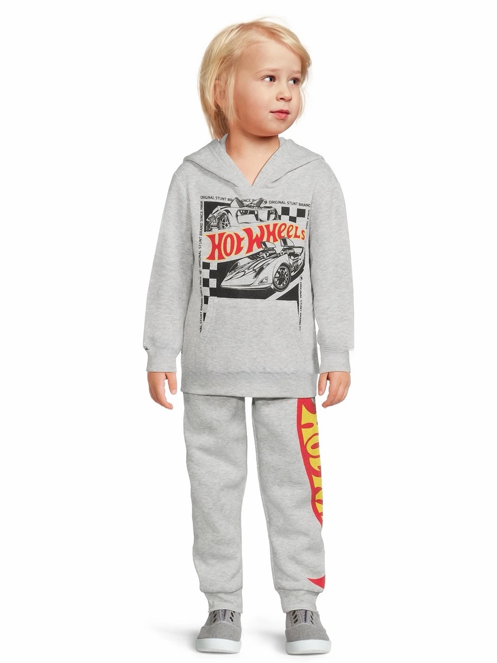 Hot Wheels Gray Kids Tracksuit